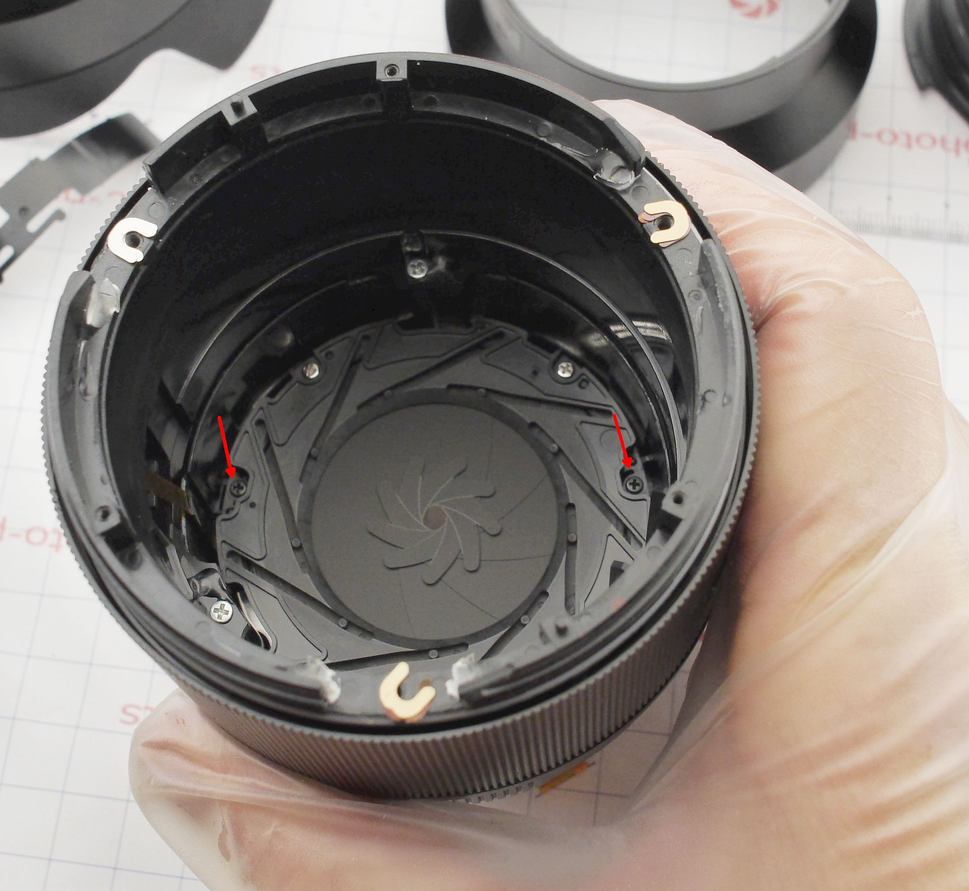 Sony FE 35mm 1.4ZA ремонт мотора фокусировки и странности